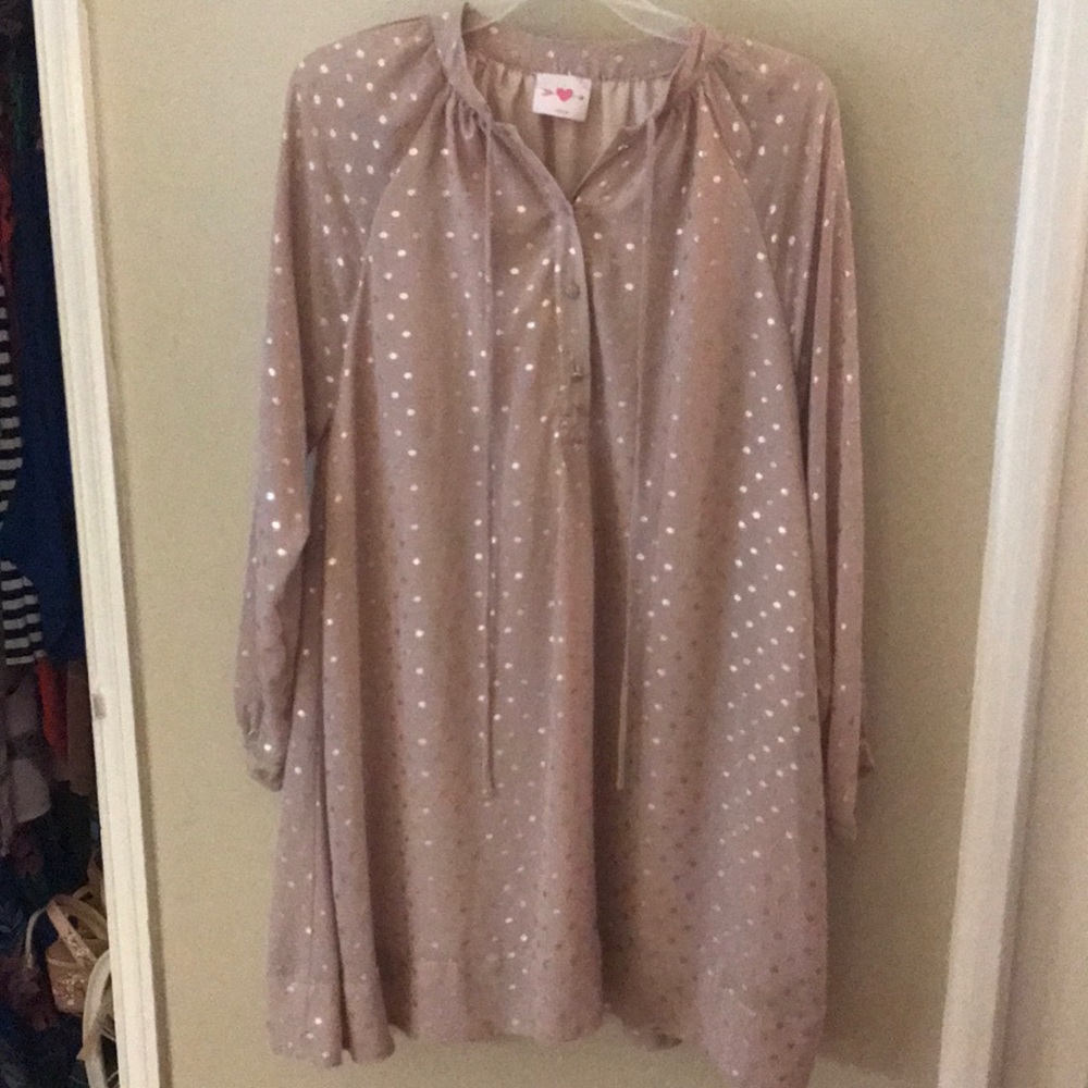 Buddy Love Long Sleeve Chiffon Dress